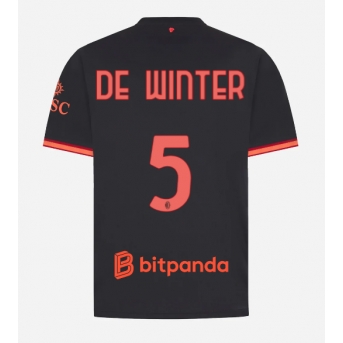 AC Milan Koni De Winter #5 Maglia Gara Terza Repliche 2026-27 Maniche Corte